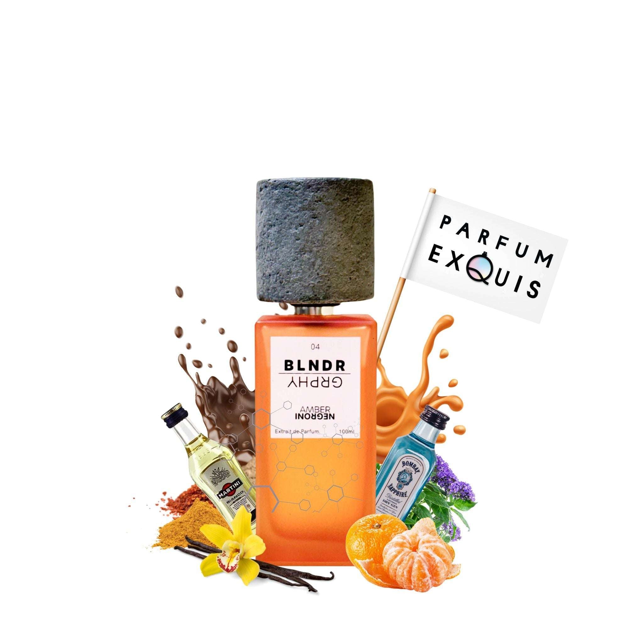 Amber Negroni BLNDRGRPHY