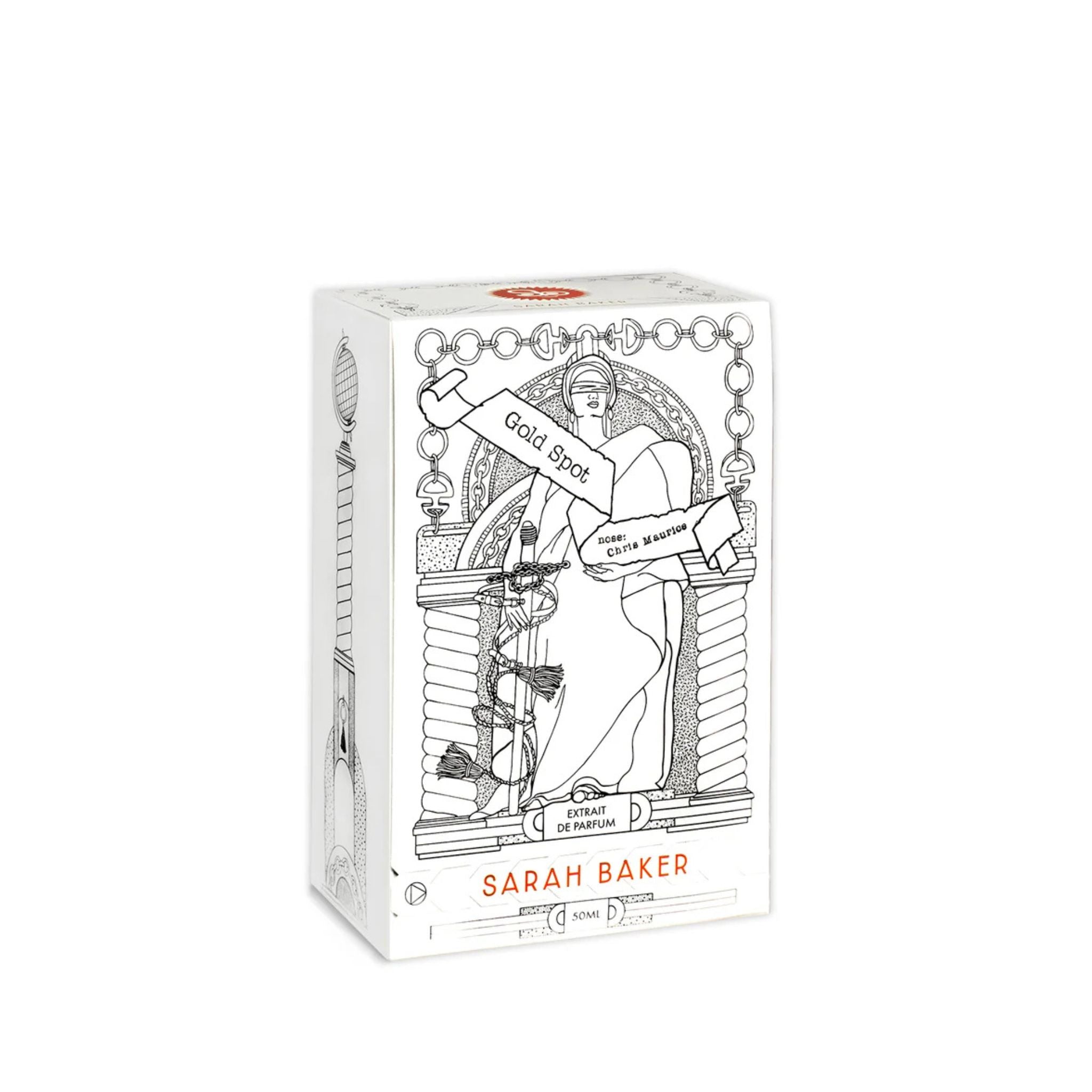  Sarah Baker Gold Spot Box