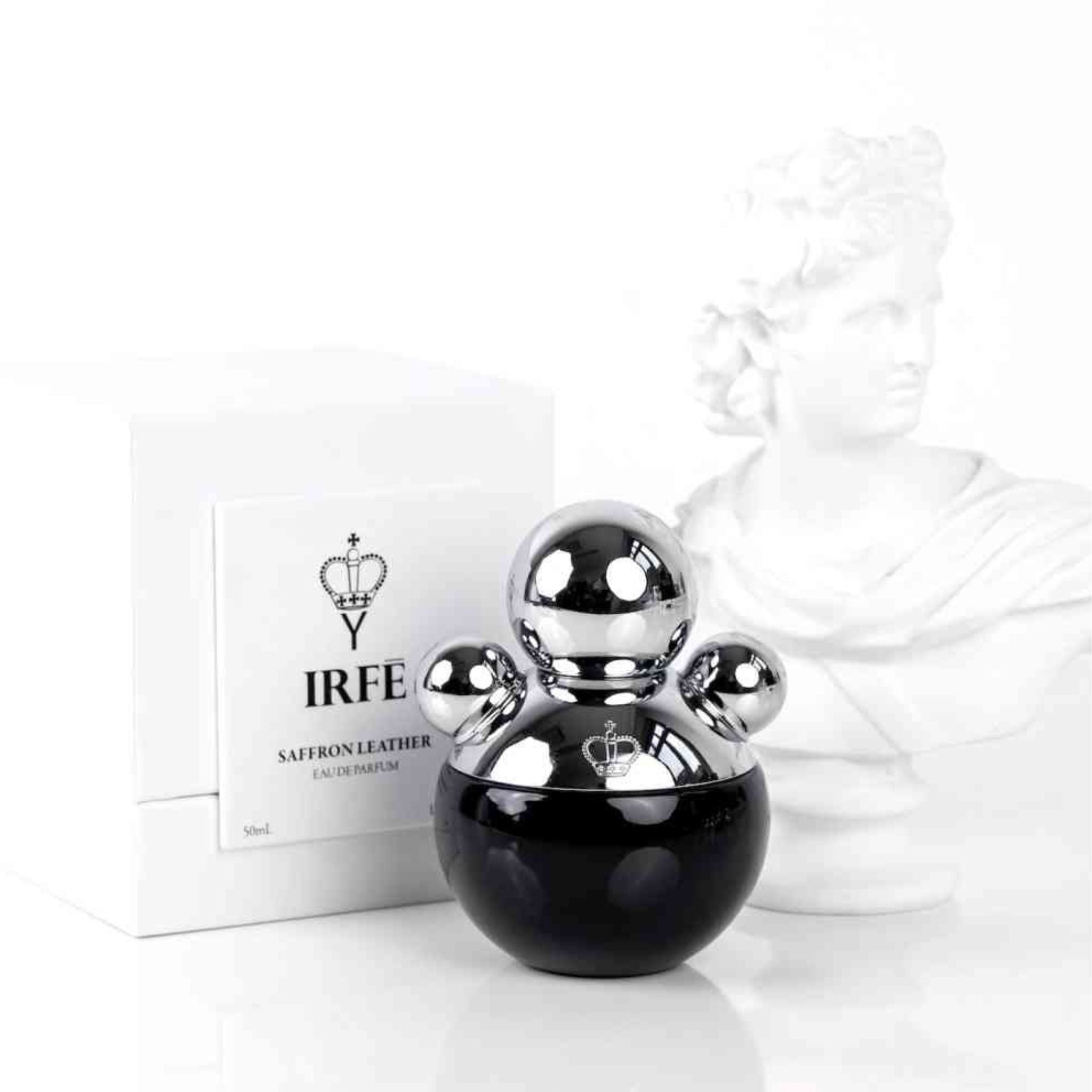 IRFE Saffron Leather Box