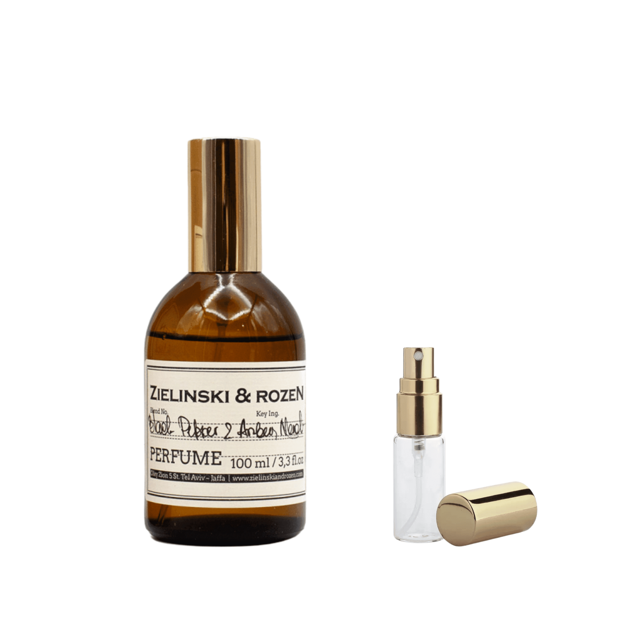 black pepper amber neroli sample size travel decant