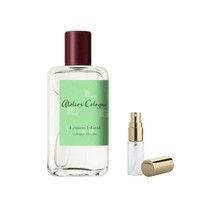 lemon island atelier cologne sample size travel decant